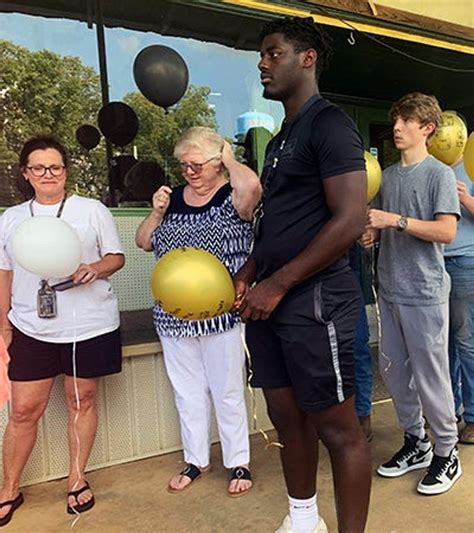 red level school holds annual balloon release  class