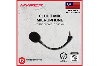 Kingston HyperX Detachable Microphone Cloud Mix HXS HSMC4