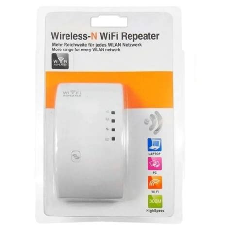 Repetidor Wifi H Extensor De Sinal Wireless Wps Smab Shop