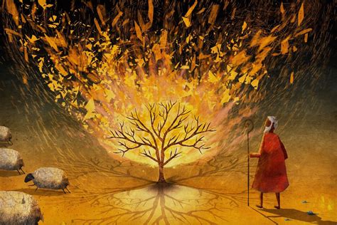 Pin By Mal Morris On Painting In 2020 Burning Bush Christian