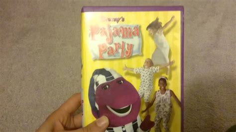 Barney's Pajama Party 2001 VHS - YouTube