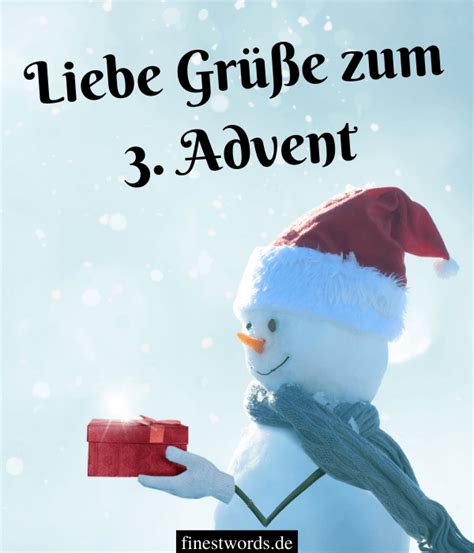 21 Grüße Zum 3 Advent Kurz Besinnlich Lustig 2023