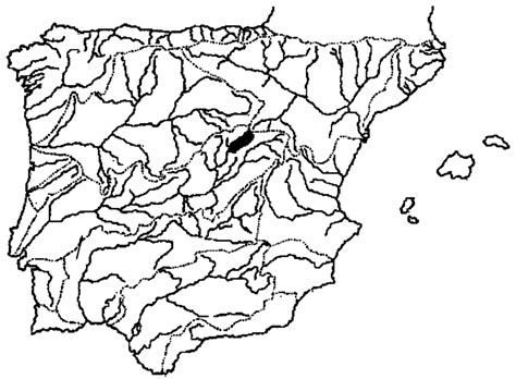 Situation of the River Dulce basin (Spain). Situación de la cuenca del... | Download Scientific ...