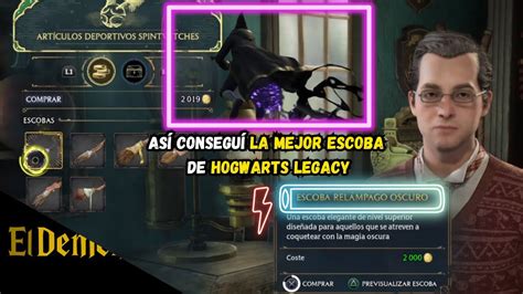 Así conseguí la MEJOR ESCOBA en HOGWARTS LEGACY Gameplay Hogwarts