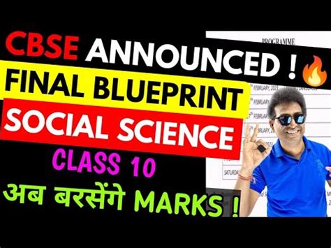 Class 10 SOCIAL SCIENCE FINAL Blue Print Session 2022 23 Chapterwise