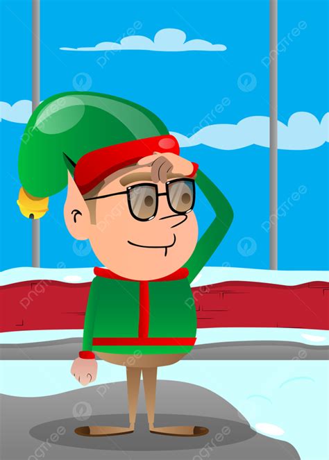 Question Confused Thinking Vector PNG Images, Christmas Elf Confused