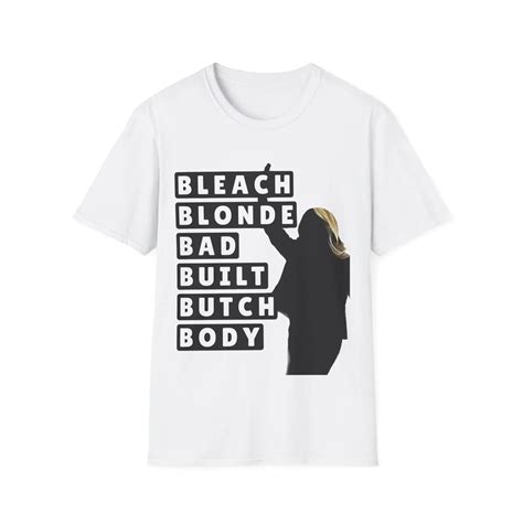 Bleach Blonde Bad Built Butch Body Jasmine Crockett Greene Tee