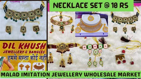 Artificial Imitation Jewellery Wholesale Market Malad Wholesale