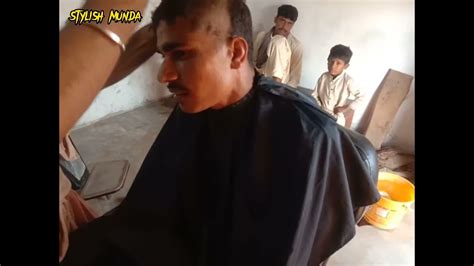 Stylish Munda Hair Saloon Head Shave And Head Massage Ganja Takla