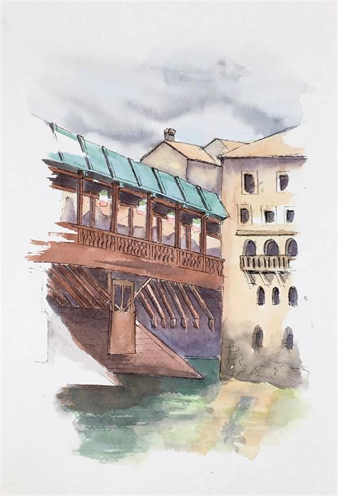 Watercolor Art Collectibles Painting Italia Grand Sketching Tour