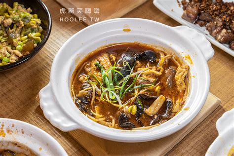 來呷飯川食堂 中正店高雄無辣不歡川菜館推薦麻辣酸菜魚粉絲煲必點干鍋肥腸毛血旺與地瓜糍粑 虎麗笑嗨嗨