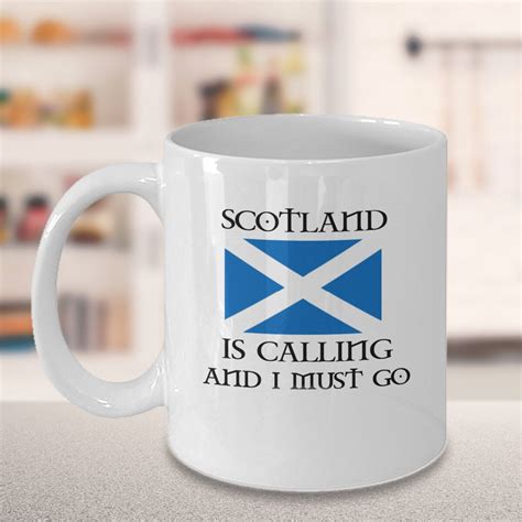 Scotland Coffee Mug Scotland Is Calling 11oz Scottish Etsy Uk