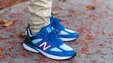 Is The V5 The Best 990 New Balance 990v5 Blue Crab Review And On Feet