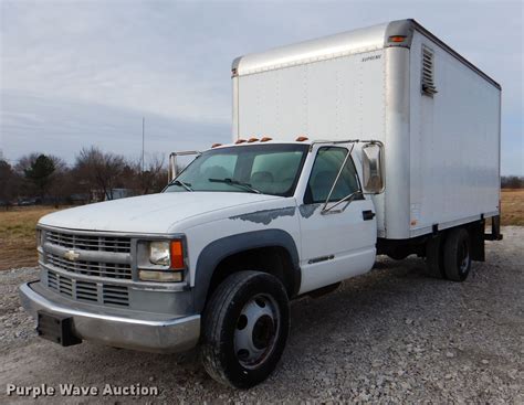 1999 Chevrolet Express 3500 Box Truck In Collinsville Ok Item Hx9131