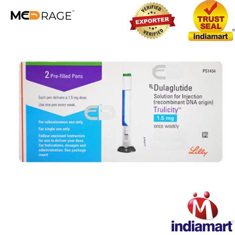 Dulaglutide Trulicity Mg Pre Filled Pen At Rs Box Dulaglutide