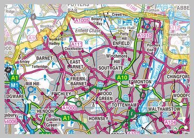 Greater London County Map– I Love Maps