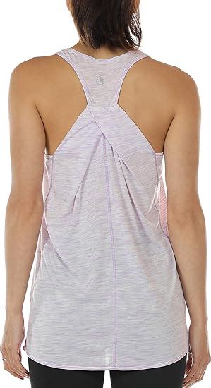 Icyzone Workout Tank Tops For Women Sport Yoga Tops Loose Fit