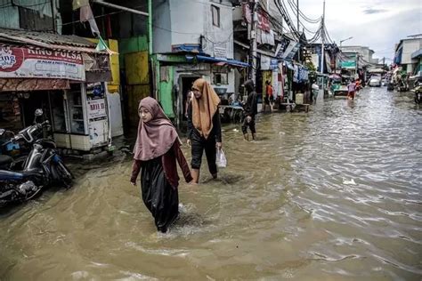 BMKG Empat Wilayah Di Jakut Berstatus Waspada Banjir Rob Jabodetabek Id