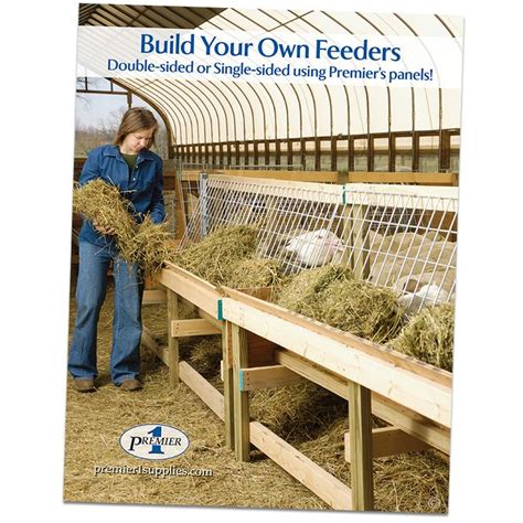 Build Your Own Hay Feeders Plan Booklet Goat House Hay Feeder