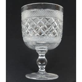 MARSEILLEANTIQUITES Grand coupe de mariage en cristal gravé époque