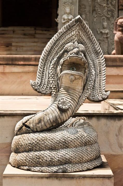 Naga Statue Stock Image Image Of Mystery Angkor Cambodia 20383229