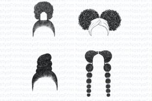 Procreate Afro Hair Brushes Graphic By Nastyafrim Creative Fabrica