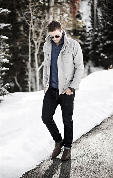 45 Yet To Be Popular Winter Looks For Men Winter Is Coming