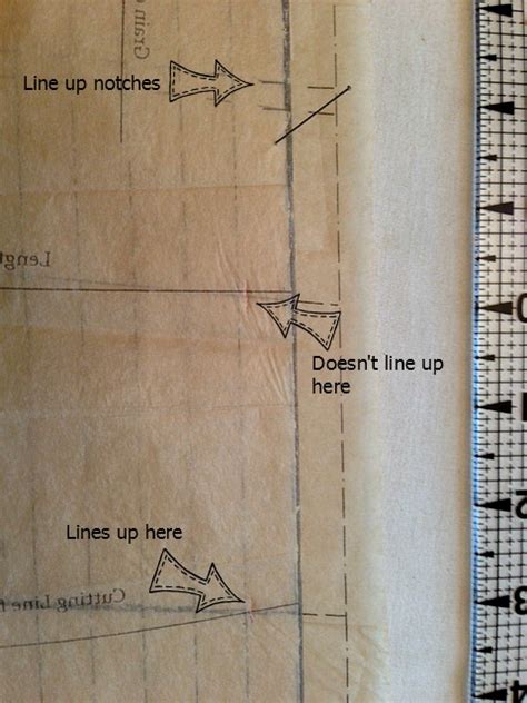 How To Check A Pattern For Mistakes Correct Them The Daily Sew