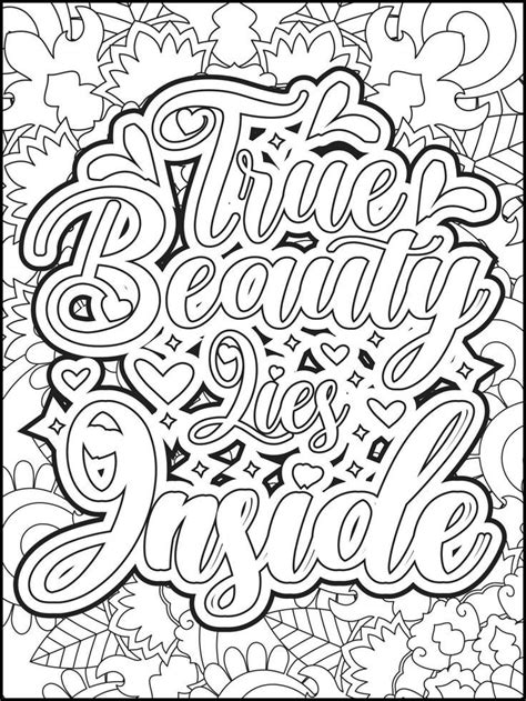 Motivational Quotes Coloring Page Inspirational Quotes Coloring Page