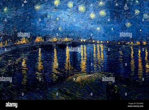 Starry Night Over the Rhone 1888 Vincent Van Gogh Stock Photo - Alamy