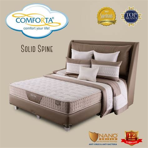 Jual Springbed Comforta Solid Spine Kasur Mattress Set Di Lapak Tss