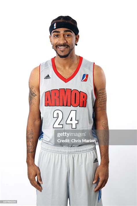 JamesOn Curry of the Springfield Armor poses for a portrait during ...