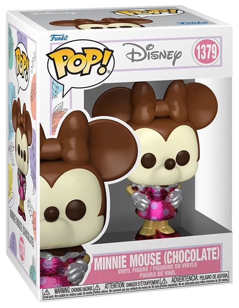 Figurine Pop Mickey Mouse Disney Pas Cher Minnie Mouse Chocolat