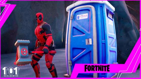 Fortnite Dónde Están Los Baños Portátiles Para Trasladarse En La