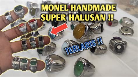 Emban Ring Monel Terlaris Model Simpel Elegan Tidak Luntur Awet Youtube