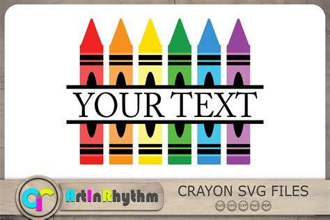 Teacher Split Monogram Svg Crayon Svg Grafika Przez Artinrhythm