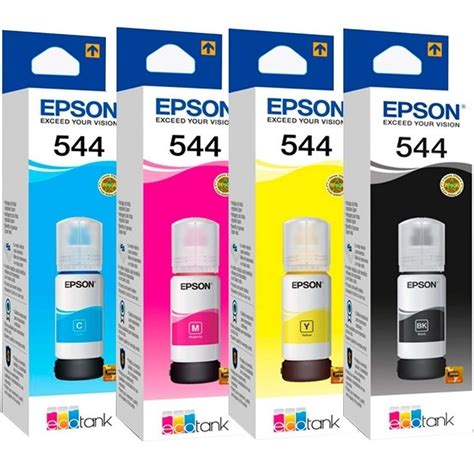 Pack Tinta Original Epson Bk C M Y Facturado Mercado Libre