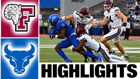 Fordham Vs Buffalo Highlights College Football Week 2 2023 College