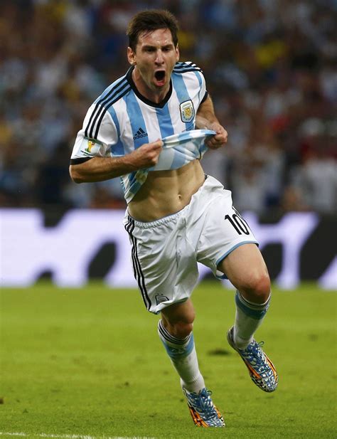 Lionel Messi Of Argentina In The 2014 World Cup Soccer Pinterest Lionel Messi And Messi