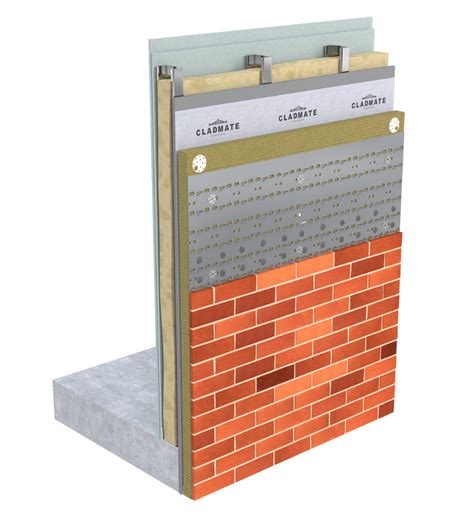 Wallclad Insulated Cladding Support System Cladmate Cladding Support Systems