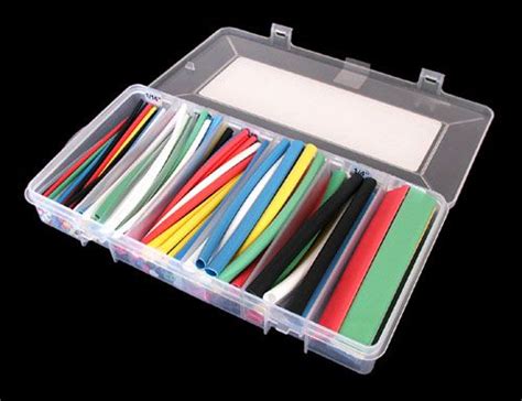 COLOR HEAT SHRINK TUBING ASSORTMENT, 154 PCS – Aretronics