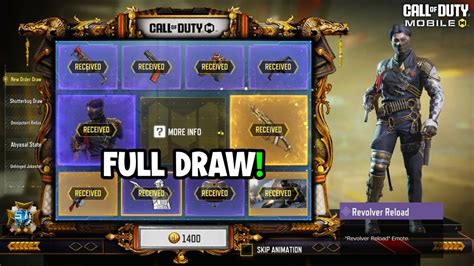 New Legendary Hvk New Reign Codm New Order Draw Cod Mobile