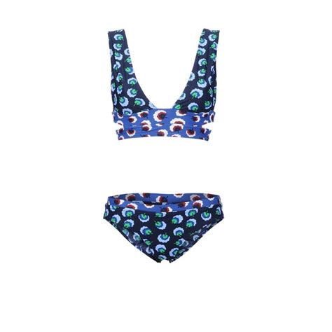 Stella Mccartney Blossom Print Bikini Stellamccartney Elle