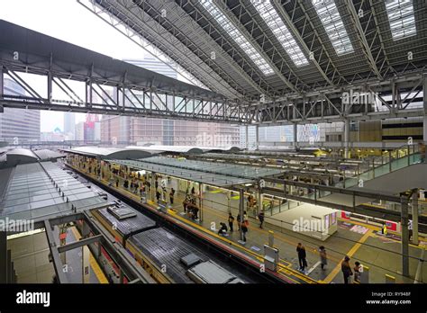 Osaka Japan 26 Feb 2019 View Of The Shin Osaka Train Station A