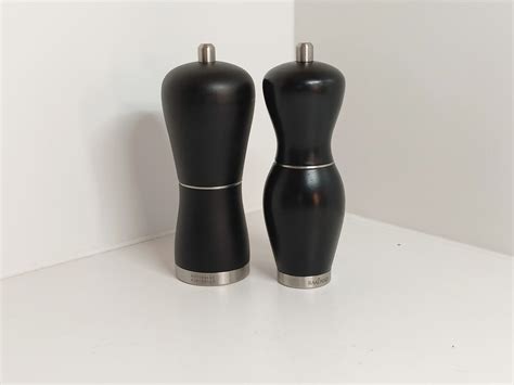 Salt And Pepper Mill Raadvad Black Ritterband Jacobsen Man And Woman