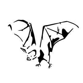 Bat Stencil | Free Stencil Gallery