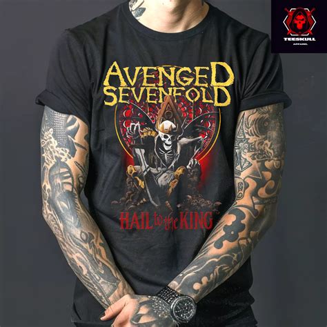 Avenged Sevenfold Hail To The King Unisex Heavy Cotton T Shirt Hot Trending Shirt Sweatshirt