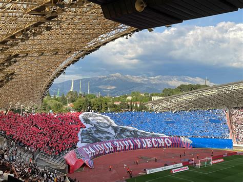 Slobodna Dalmacija Torcida Razvila Spektakularnu Koreografiju Na