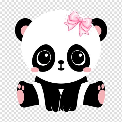 Bear Giant Panda Cuteness Cartoon Animation Kawaii Tenor Pink