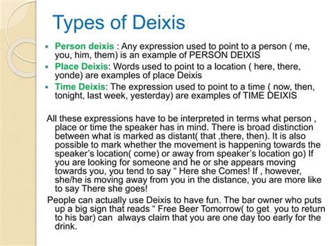 Lecture Semantics And Pragmatics Ppt